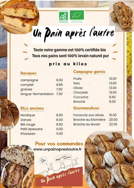 prix du pain sept